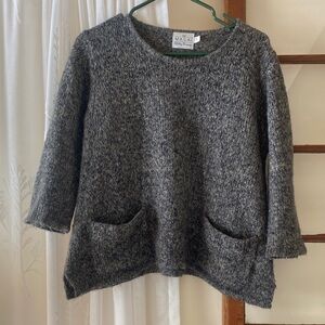 Masai Women's Charcoal Knit Sweater